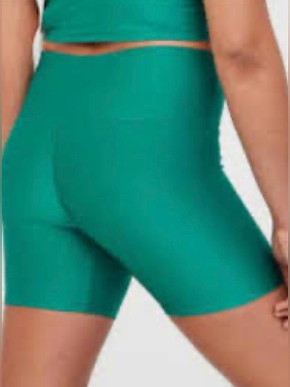 OFFLINE by Aerie Real Me Bike Shorts - Emerald Green, XL Like New